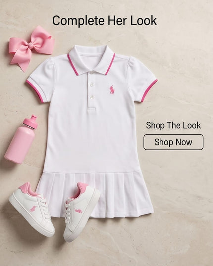 POLO DRESS-KIDS WEAR
