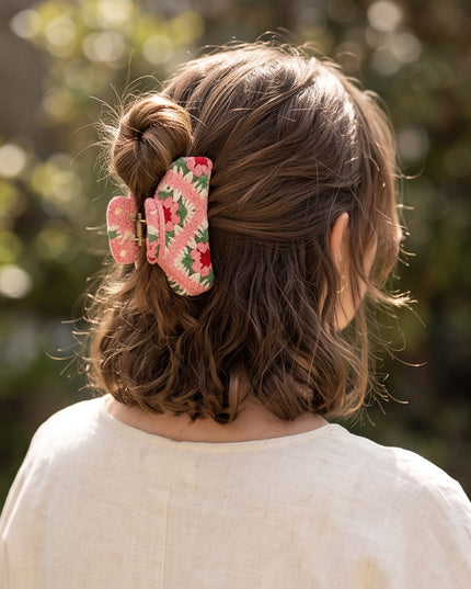 Crochet Clips-Hair Accessories