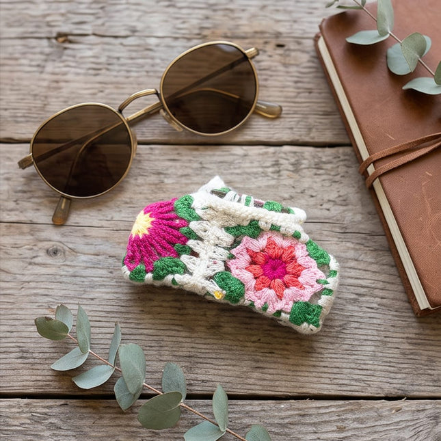 Crochet Clips-Hair Accessories