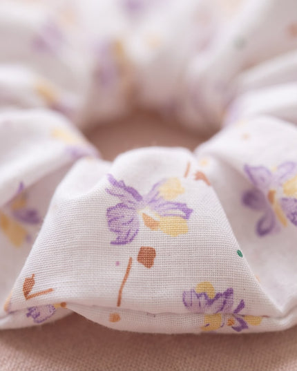 Floral Scrunchie-Hair accessories