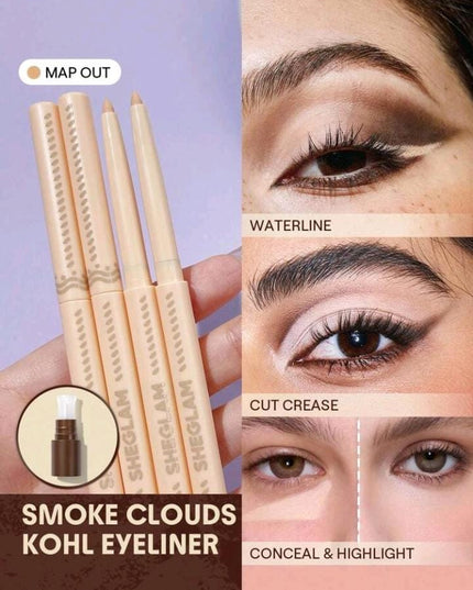 Smoke Cloud Kohl Eyeliner-SheGlam