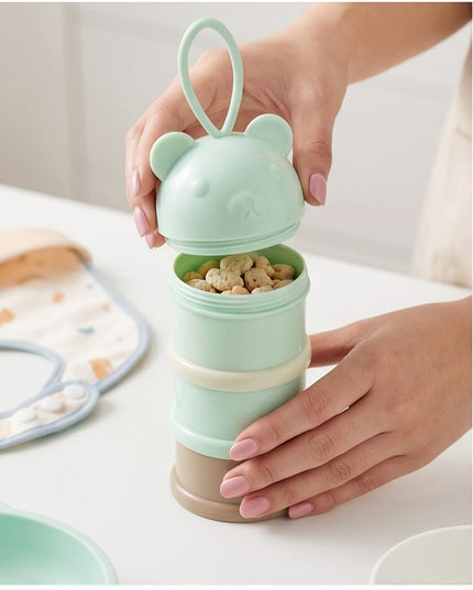 Portable Milk Powder Dispenser-Baby Bottles