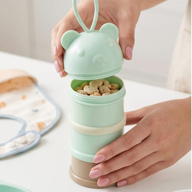 Portable Milk Powder Dispenser-Baby Bottles