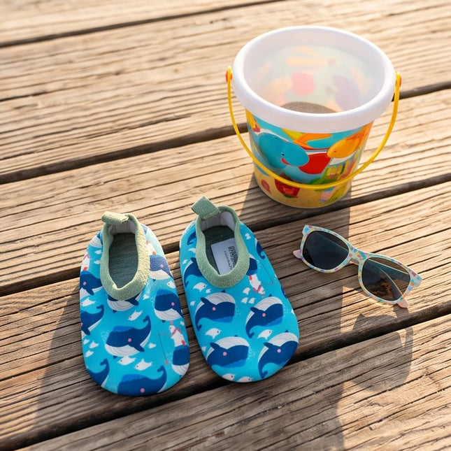 Whale printed Shoes-Beach shoes