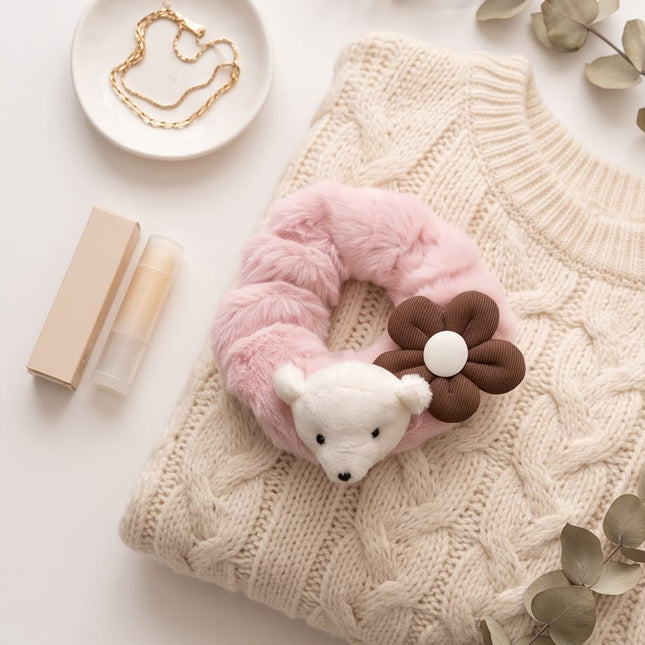 Hair scrunchie-Hair Accessories