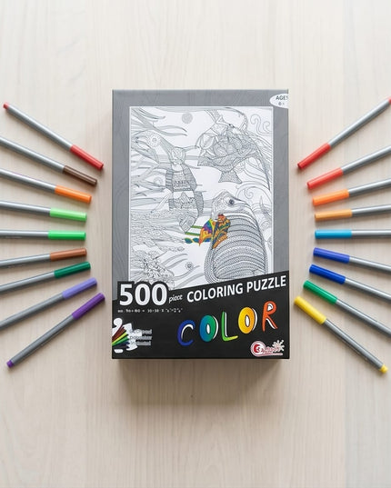 COLORING PUZZLE-TOYS