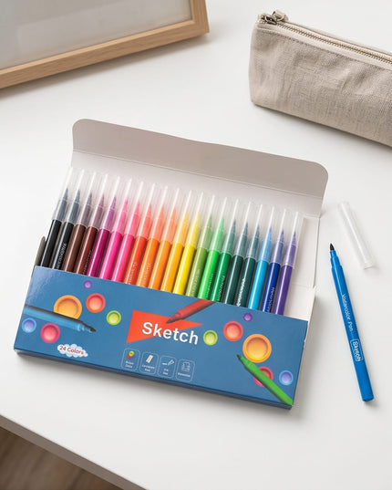 Water Colors-Coloring