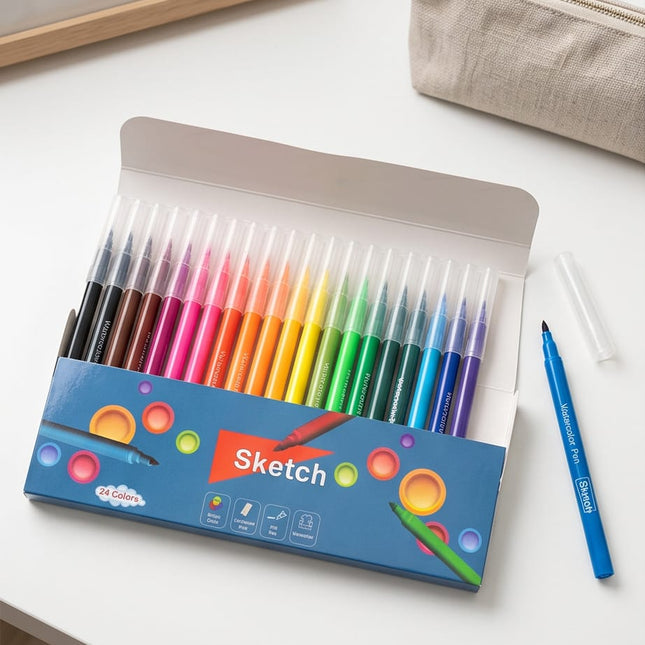 Water Colors-Coloring
