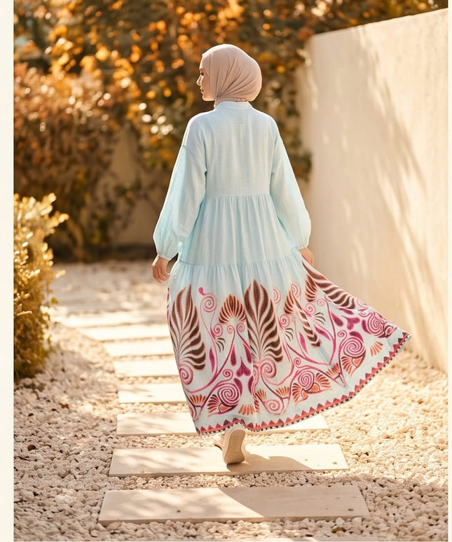 Boho Style Dress-Women Wear