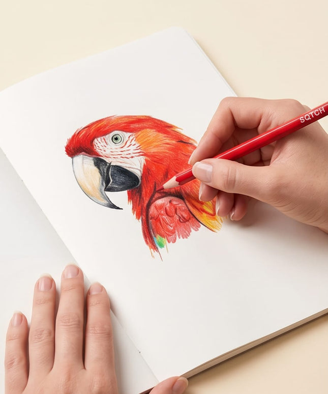 Colored Pencils-Coloring