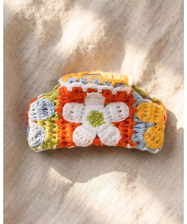 Crochet Clips-Hair Accessories