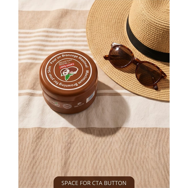 CARROT COCONUT SUN CREAM-SKIN CARE & COSMETICS