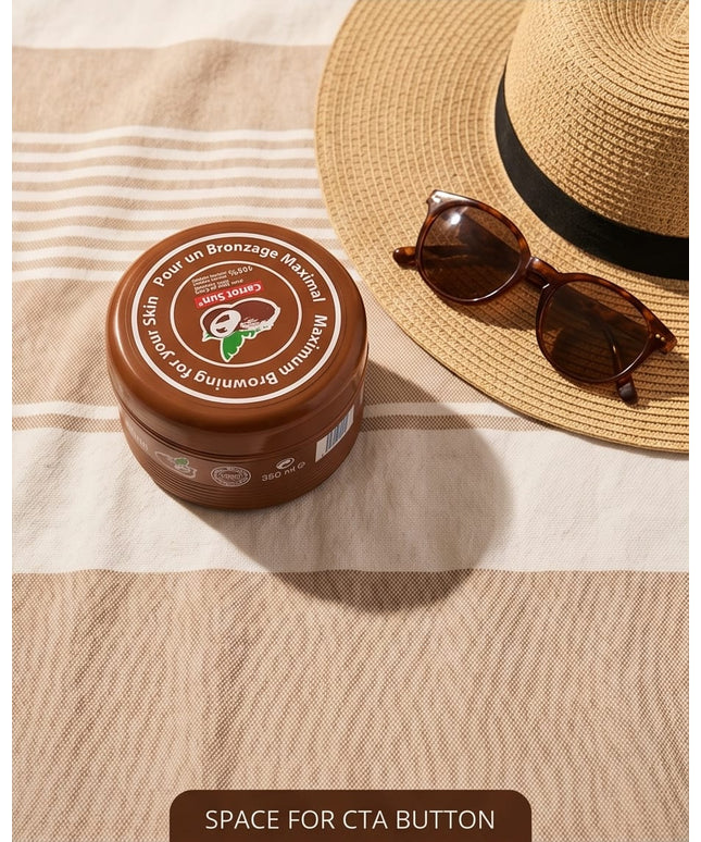 CARROT COCONUT SUN CREAM-SKIN CARE & COSMETICS