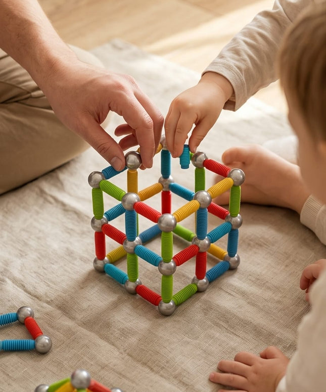 MAGNETIC BLOCK-TOYS