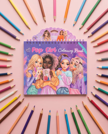 Girl Colouring Book-Books