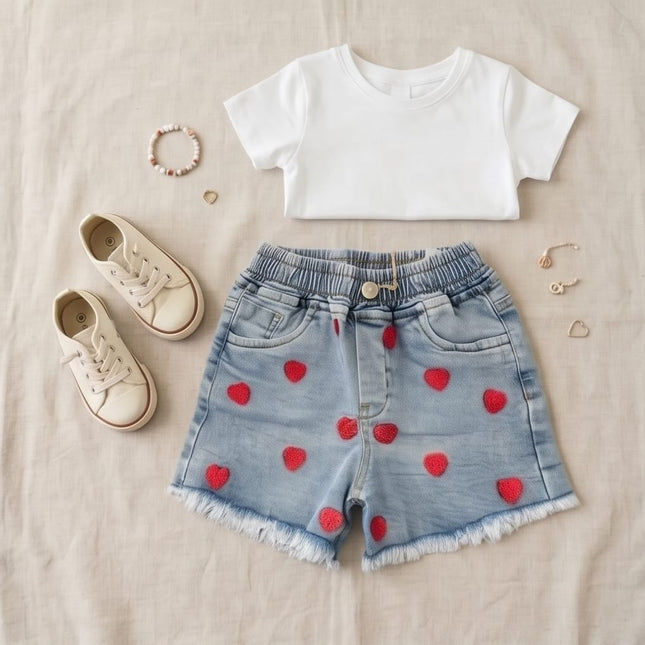 Denim Short for Girl-Kids Wear