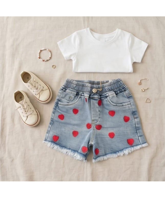 Denim Short for Girl-Kids Wear