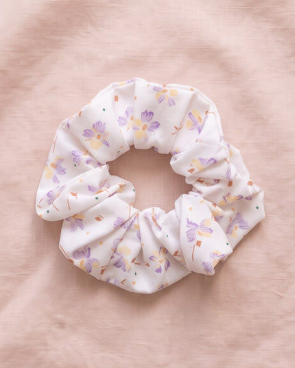 Floral Scrunchie-Hair accessories