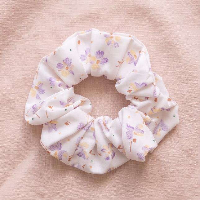 Floral Scrunchie-Hair accessories