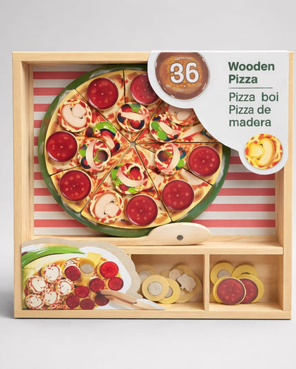 WOODEN PIZZA-TOYS