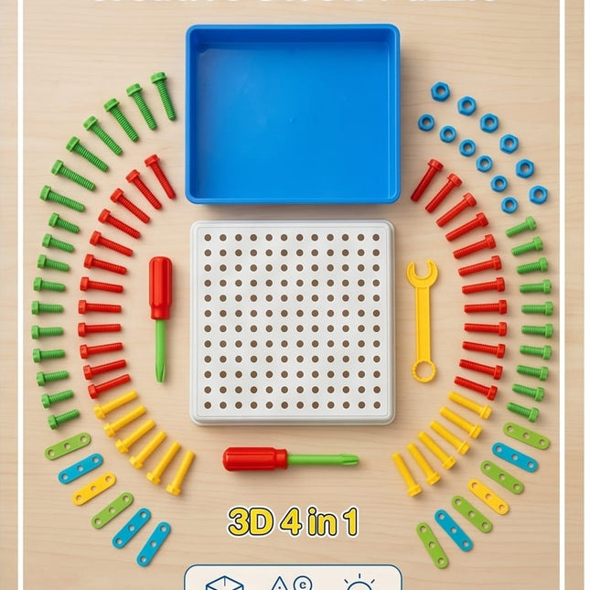 CREATIVE SCREW PUZZLE-TOYS