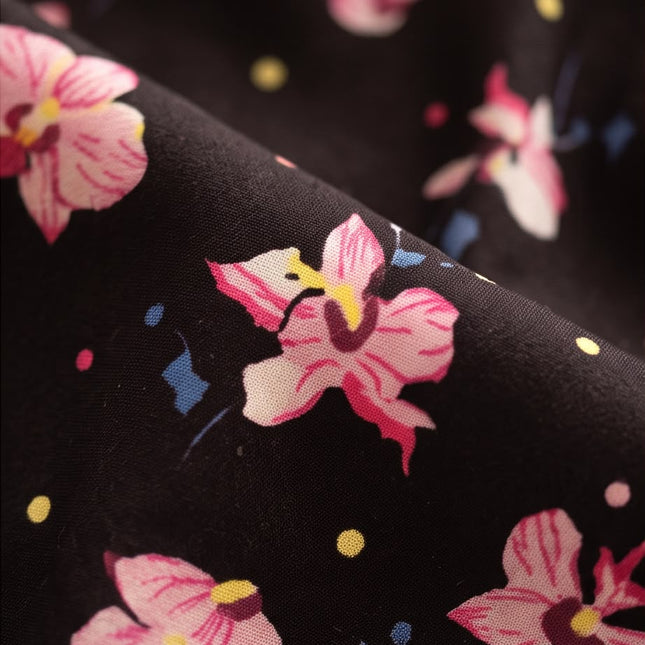 Floral scrunshie