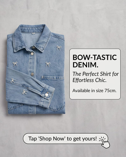 Denim Blue Shirt-Women Wear