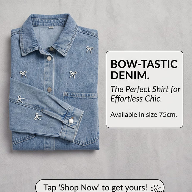 Denim Blue Shirt-Women Wear