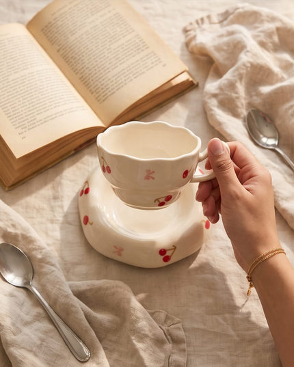 CHERRY MUG-COFFE CUPS & MUGS