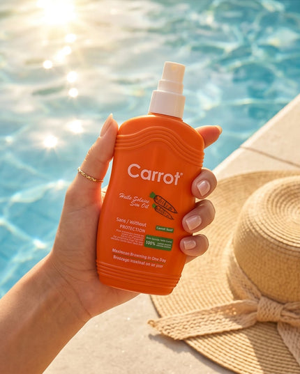 CARROT SUN TANNING OIL-SKIN CARE & COSMETICS