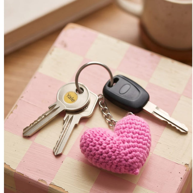 Heart Key Chain-Accessories