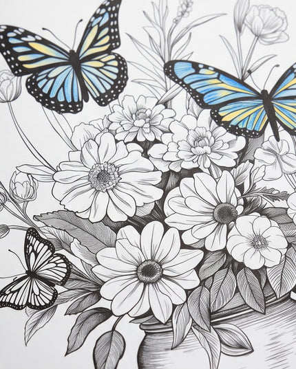 Butterfly Colouring Book-Books
