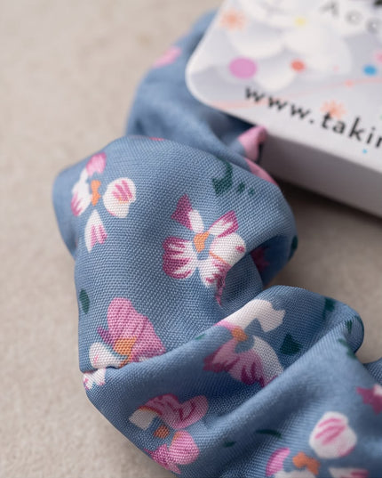 Floral Scrunchie-Hair accessories