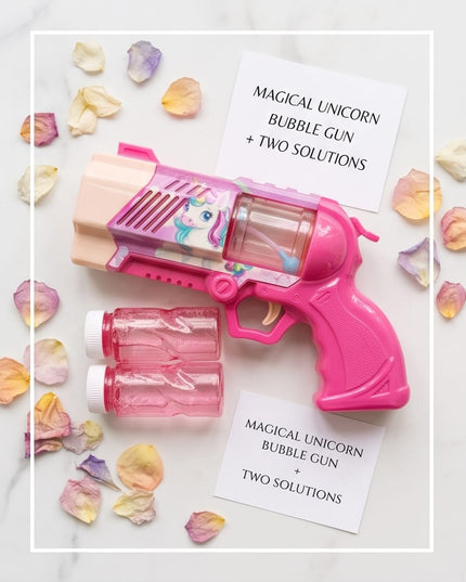 Unicorn Bubble Gun-Toys