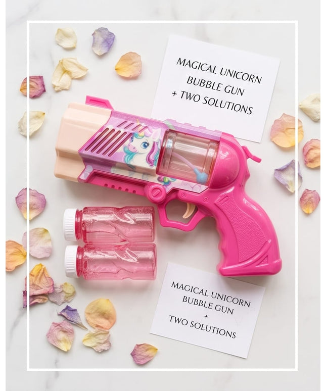 Unicorn Bubble Gun-Toys