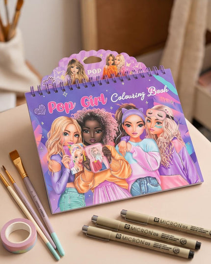Girl Colouring Book-Books