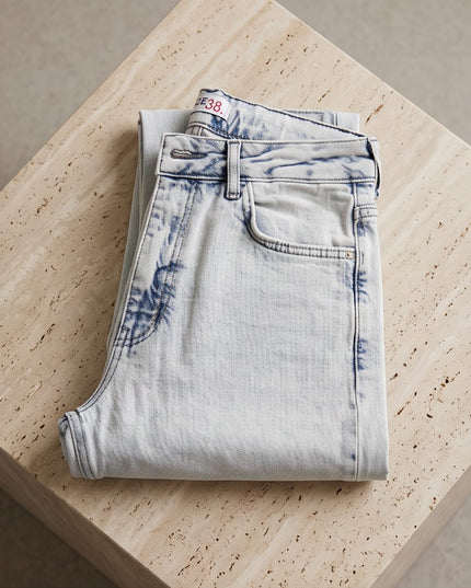 Wide Leg Jeans-Women Wear