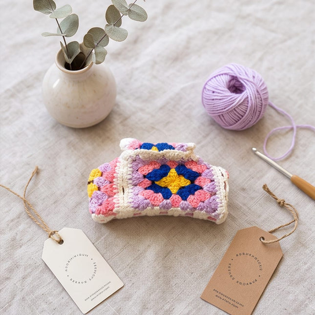 Crochet Clip-Hair Accessories