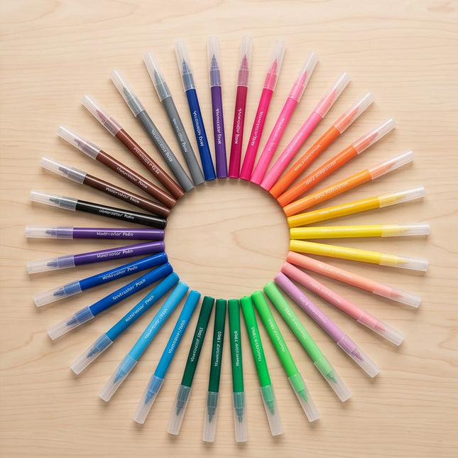 Water Colors-Coloring