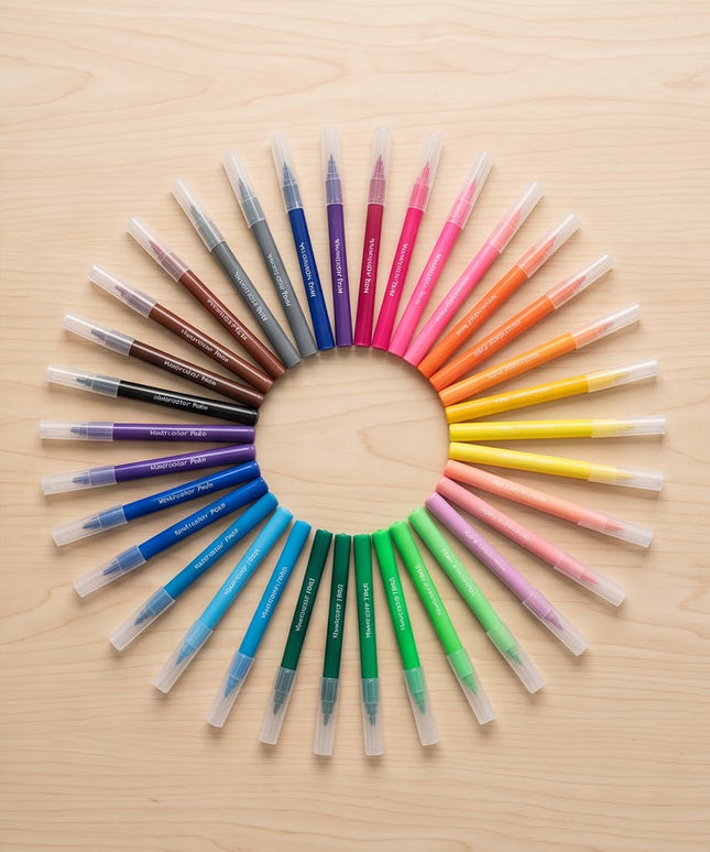 Water Colors-Coloring