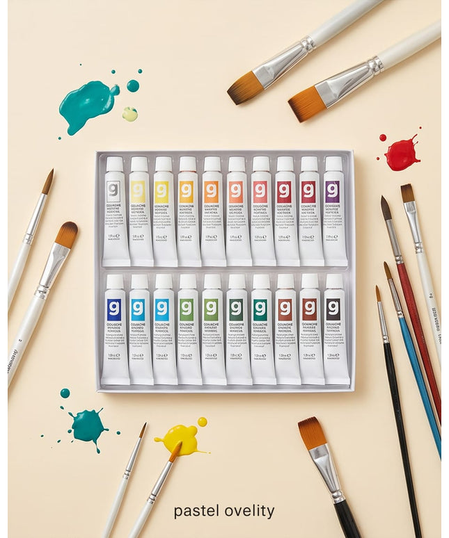 Gouachr poster tempera-Coloting