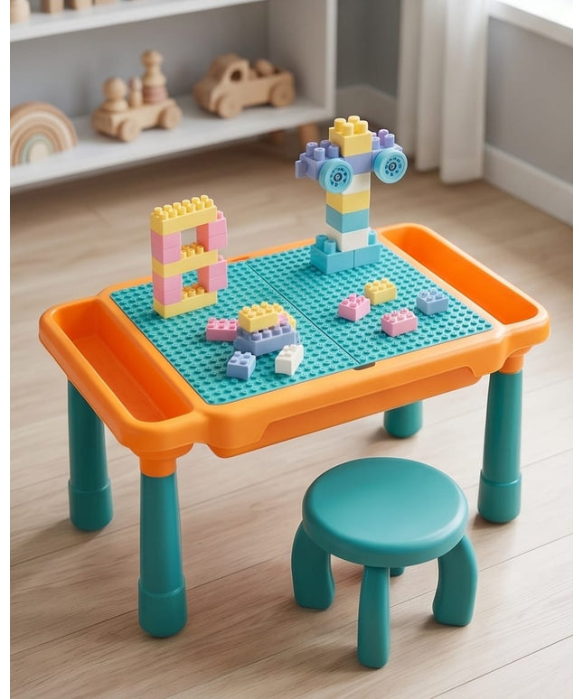 Building Table with chair