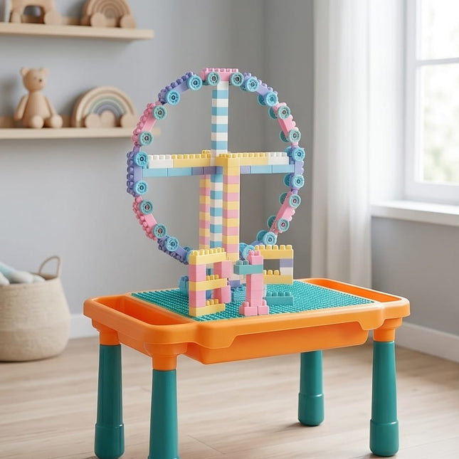 Building Table with chair