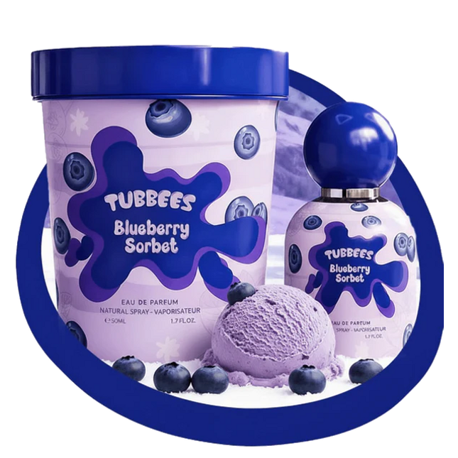 BLUEBERRY SORBET TUBBEES-IN A TUB