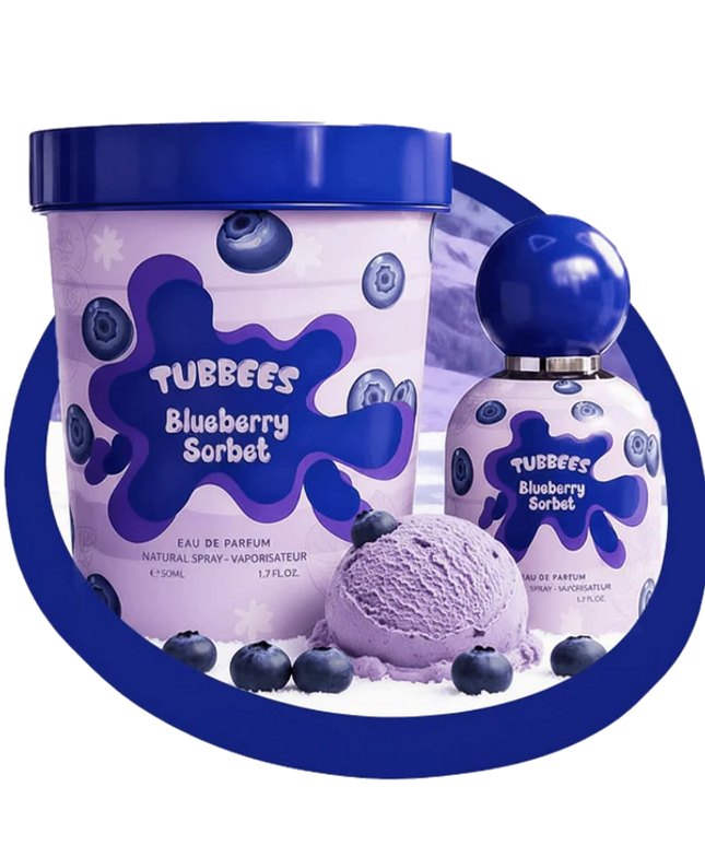 BLUEBERRY SORBET TUBBEES-IN A TUB