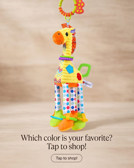 Plush Rattle with Teething-Toys