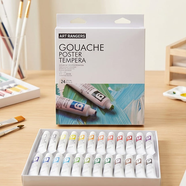 Gouachr poster tempera-Coloting