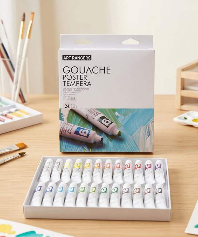 Gouachr poster tempera-Coloting