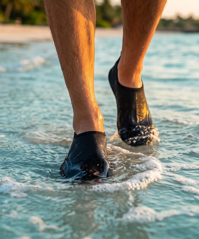 Black Aqua Shoes-Beach Shoes