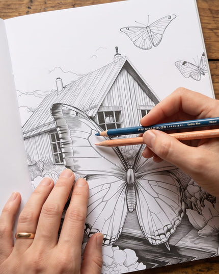Butterfly Colouring Book-Books